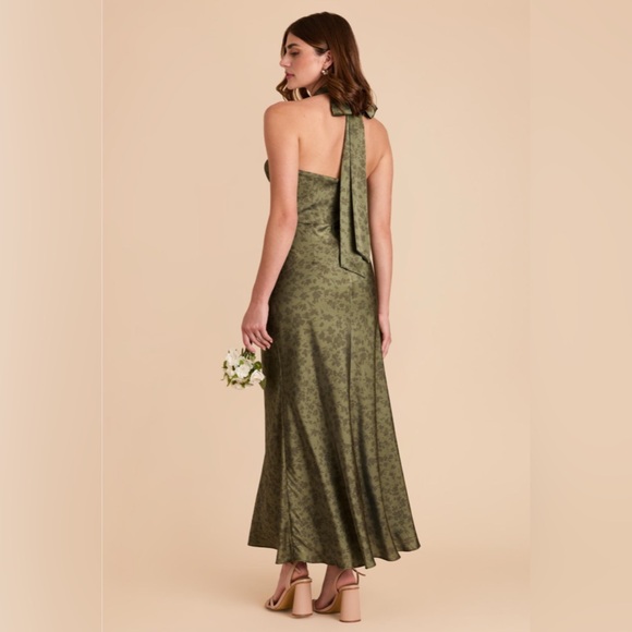BIRDY GREY | Monique Matte Satin Dress - Bright Martini Dreamy Floral - Picture 3 of 3